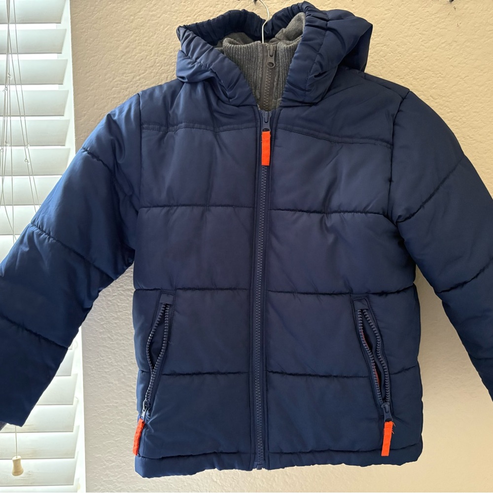 Rothschild Gray and Orange Lined Jacket